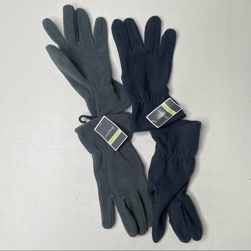 West loop fleece gloves
